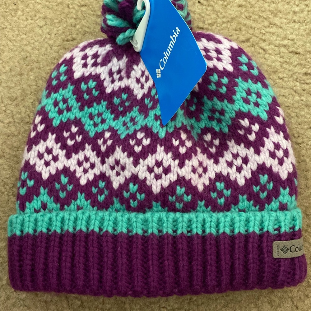 Columbia Girls Winter Youth Fawn Hike Beanie NEW